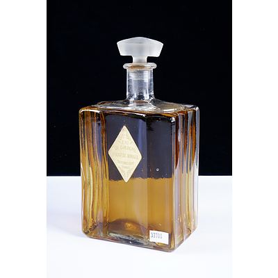Large Factice Display Perfume Bottle 'Hourigant Fougere Royale Paris'
