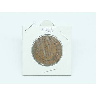 Australian 1935 Penny