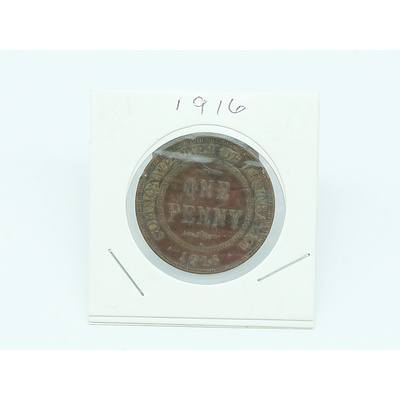Australian 1916 Penny