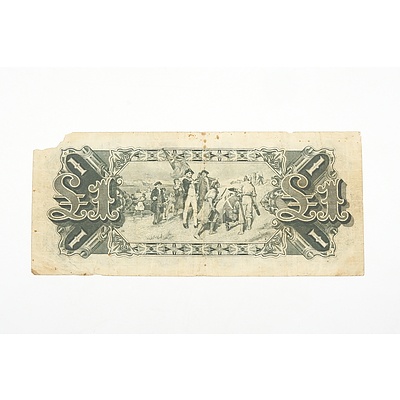 Australian 1932 Riddle/ Sheehan One Pound Banknote, R27a K85261808