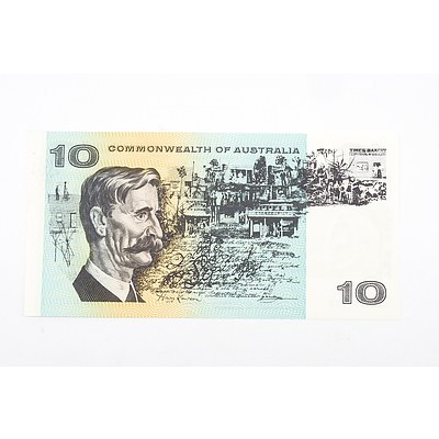 Australian 1968 Phillips/ Randall Ten Dollar Banknote, R303 SSL037539