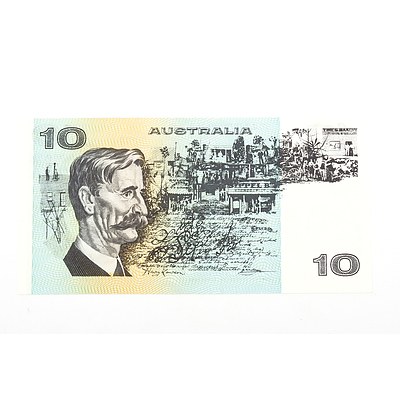 Australian 1974 Phillips/ Wheeler Ten Dollar Banknote, R305 TCJ896179
