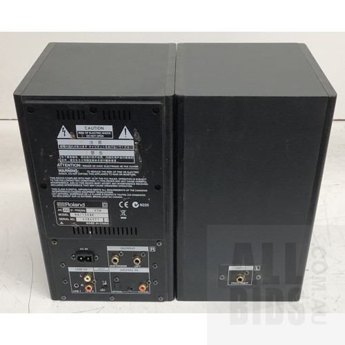 Roland Edirol (MA-15DBK) MD-15 Digital Stereo Micro Monitors