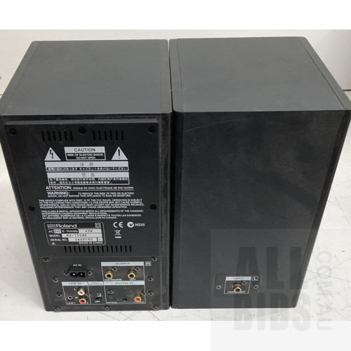 Roland Edirol (MA-15DBK) MD-15 Digital Stereo Micro Monitors