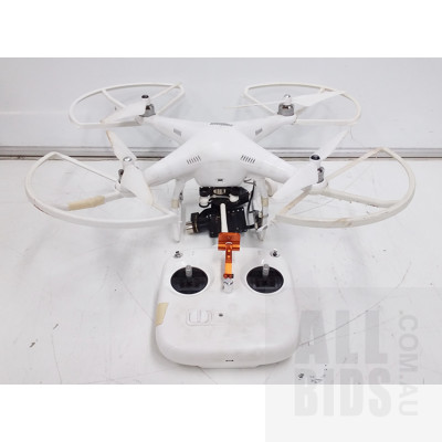 DJI Phantom 2 Drone with Remote Controller and Auto Leveling Camera Mount