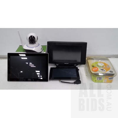 Polycom Real Presence Touch, Mobile Phone Network Camera and Assorted Touch Screens - Lot of Four