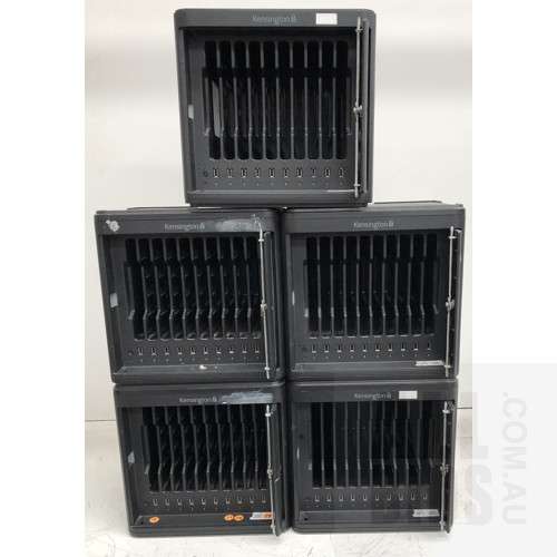 Kensington (M01207) Charge & Sync Cabinet - Lot of Five