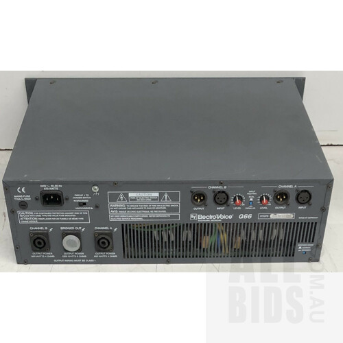 Electro-Voice Q66 Professional Amplifier