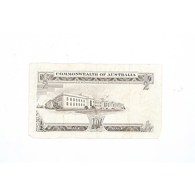 Commonwealth of Australia Coombs/Wilson Ten Shillings Note, AF12152857