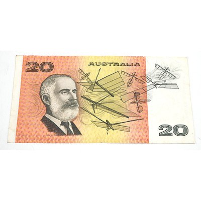 Australian Phillips/ Fraser $20 Notes, EXE017905
