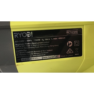 Ryobi RCS2340 Electric Chainsaw