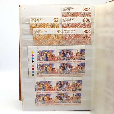 Album with a Collection of Vintage Australian and World Stamps