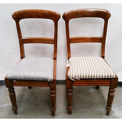Pair of Vintage Timber Dinning Chairs