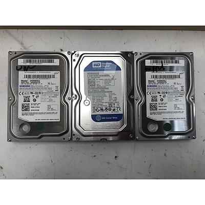 Western Digital and Seagate 80GB Hard Drives -Lot Of 21
