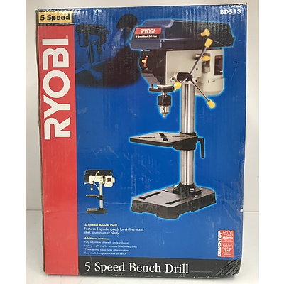 Ryobi 5 Speed Bench Drill