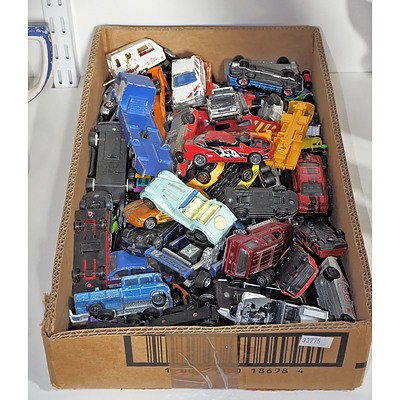 Large Collection of Matchbox and Other Model Cars
