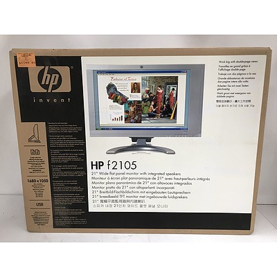 HP f2105 21 Inch Monitor