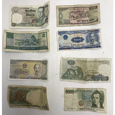 Assorted Foreign Notes