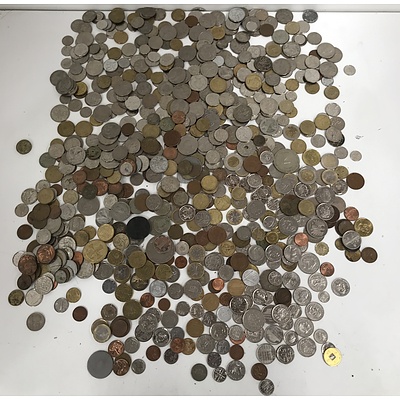 Large Collection of Assorted Foreign Coins