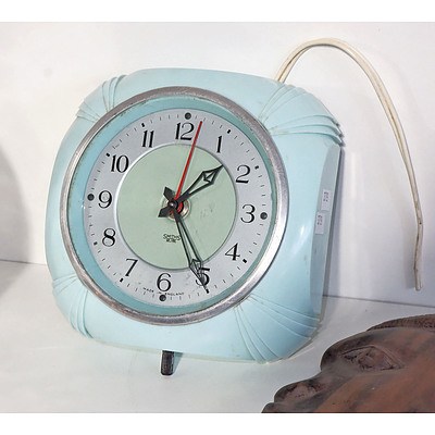 Retro Smiths Sectric Electric Wall Clock