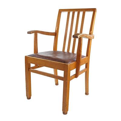 Fred Ward ANU School of Design Armchair in Quennsland Maple with Drop In Seat