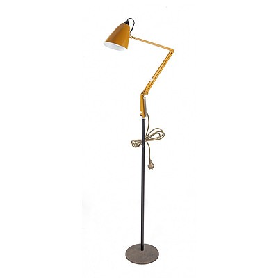Retro Planet Model K Adjustable Lamp with Floor Stand