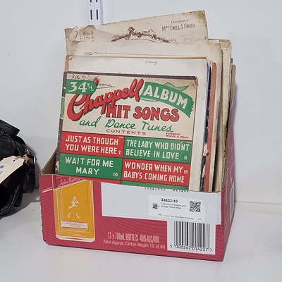 Collection of Antique and Vintage Sheet Music