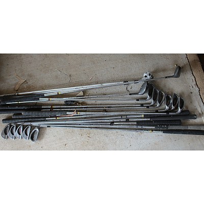 Brosnan and Ping Right Handed Golf Clubs - Lot of 13