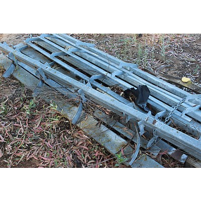 Metal Abattoir Carcass Rail Components