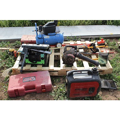 Selection of Workshop and Garden Power Tools