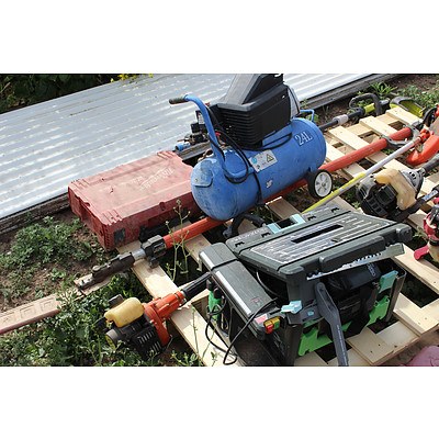 Selection of Workshop and Garden Power Tools