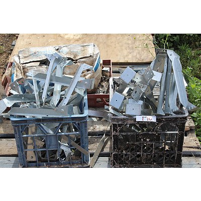 Pryda Galvanised Truss Brackets and Timber Frame Joiners