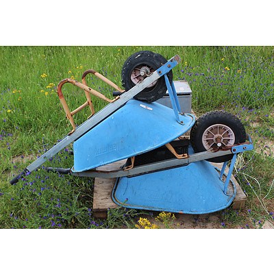 Westmix Wheel Barrows - Lot of Two