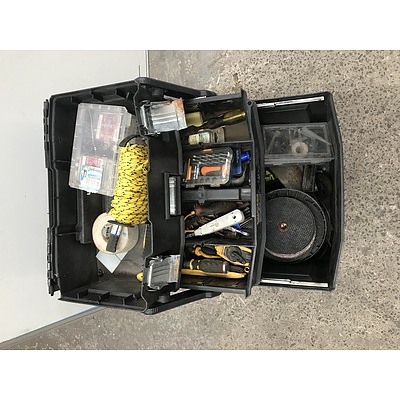 Stanley Fat Max Tool Trolley With Contents