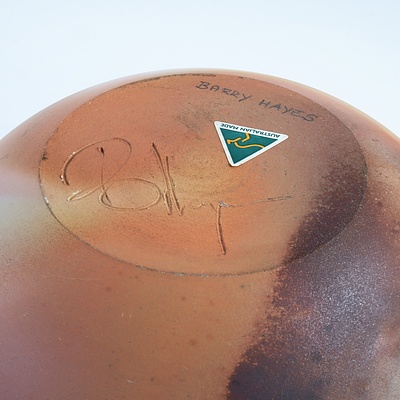 Australian Studio Pottery Vessel by Barry Hayes