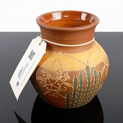 Australian Studio Pottery Vessel by John Garrett