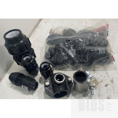 Assortment Of Plasson Coupling Joiners & More