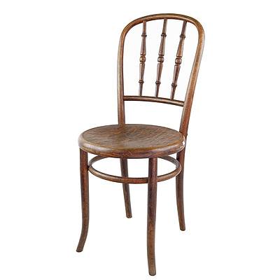Antique European Bentwood Chair