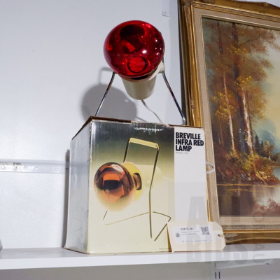 Vintage Breville Infra Red Lamp in Original Box