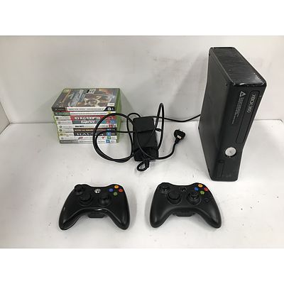 Xbox 360 Console With Games and Accessories