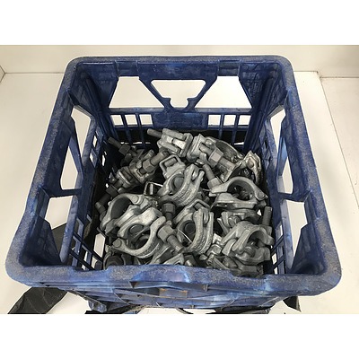 Acrow Scaffolding Clamps -Lot Of 20