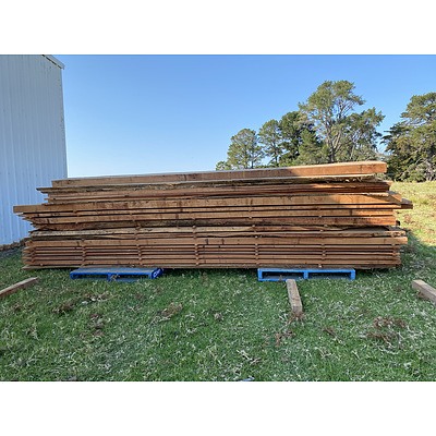 Australian Red Cedar Hardwood Timber - 2.34 Cubic Metres