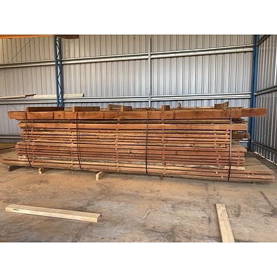 Australian Red Cedar Hardwood Timber - 2.00 Cubic Metres