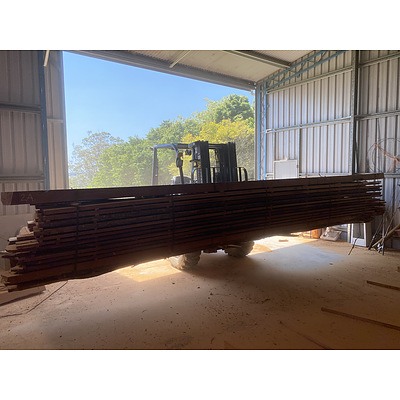 Australian Red Cedar Hardwood Timber - 2.15 Cubic Metres