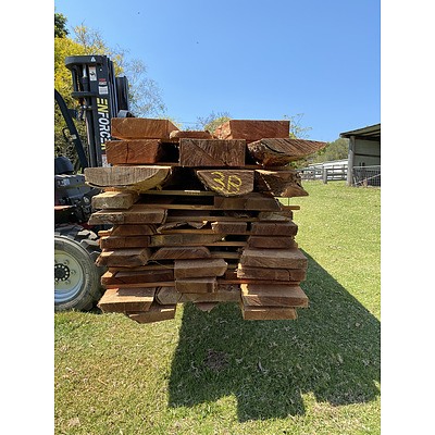 Australian Red Cedar Hardwood Timber - 1.45 Cubic Metres