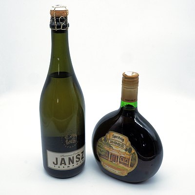 Jansz Tasmania Sparkling White Wine and Spritzig Rose 750ml