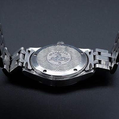 Gents Swiss Omega Seamaster 120m Day Date Wristwatch