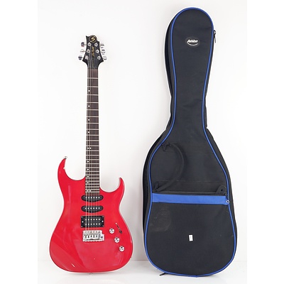 Greg Bennet Design Signature Series Interceptor Electric Guitar with Soft Case