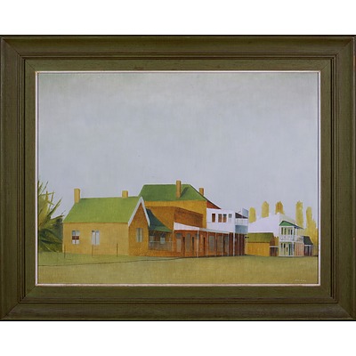 Dorothy Atkins (1914-1997), Bungendore, Oil on Board