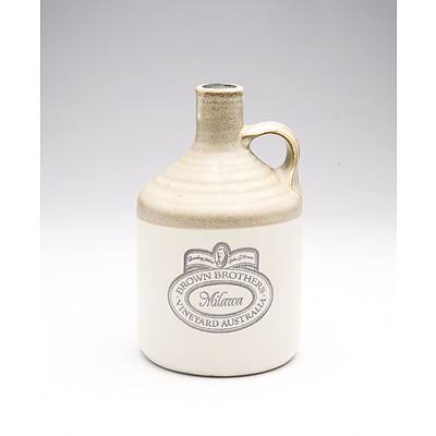 Brown Brothers Milawa Port in Stoneware Decanter